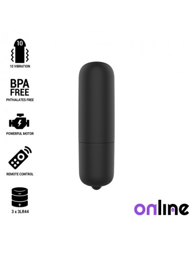ONLINE MINI BULLET VIBE - BLACK