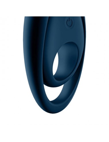SATISFYER GLORIOUS DUO RING VIBRATOR BLUE