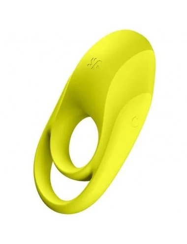SATISFYER SPECTACULAR DUO RING VIBRATOR YELLOW