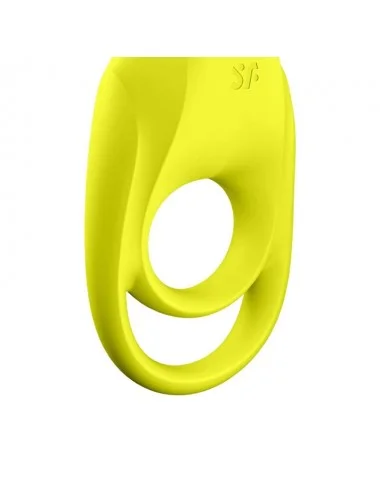 SATISFYER SPECTACULAR DUO RING VIBRATOR YELLOW