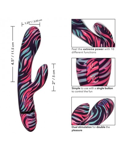 CALEXOTICS - MENAGE A MOI DUAL WAND VIBRATOR