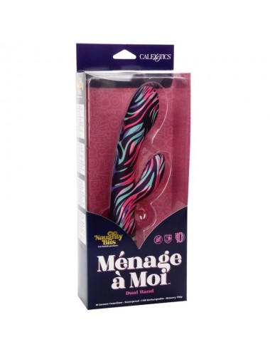 CALEXOTICS - MENAGE A MOI DUAL WAND VIBRATOR