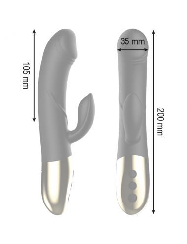 IBIZA POWERFUL ANATOMICAL VIBRATOR WITH RABBIT