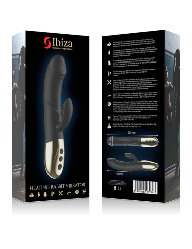 IBIZA POWERFUL ANATOMICAL VIBRATOR WITH RABBIT