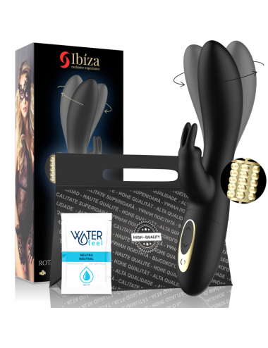 IBIZA POWERFUL PEARLED ROTATOR WITH RABBIT