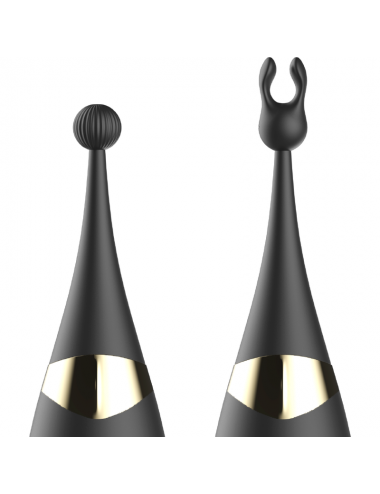 IBIZA INTERCHANGEABLE CLITORAL STIMULATOR AND PULSATION G SPOT VIBRATOR