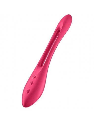 SATISFYER ELASTIC JOY MULTI VIBRATOR - RED