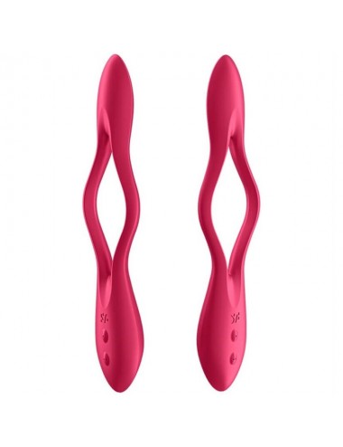 SATISFYER ELASTIC JOY MULTI VIBRATOR - RED