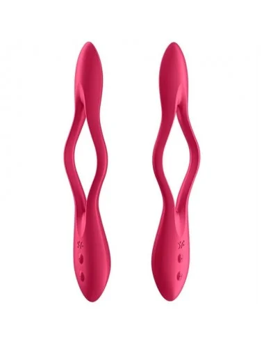 SATISFYER ELASTIC JOY MULTI VIBRATOR - RED