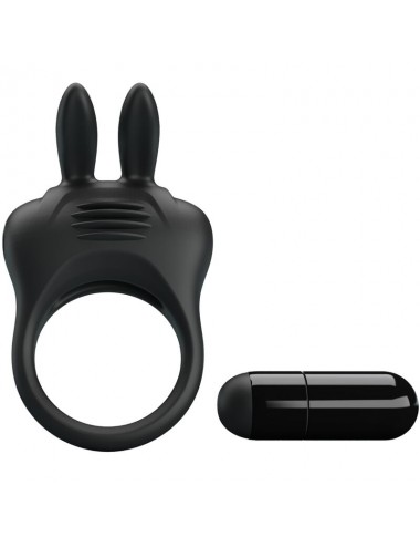 PRETTY LOVE DAVION RABBIT VIBRATOR RING
