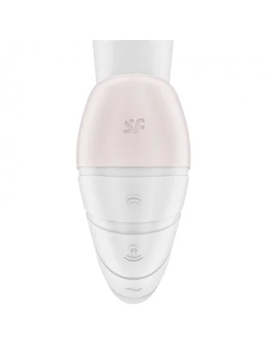 SATISFYER - SUPERNOVA AIR PULSE STIMULATOR & VIBRATION WHITE