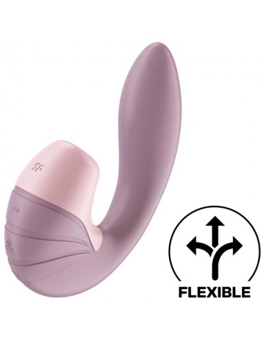 SATISFYER SUPERNOVA AIR PULSE STIMULATOR & VIBRATION - PINK