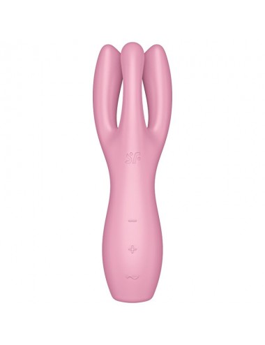 SATISFYER THREESOME 3 VIBRATOR - PINK