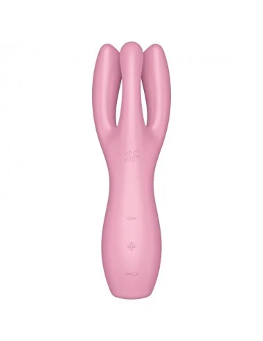 SATISFYER - THREESOME 3 VIBRATOR PINK