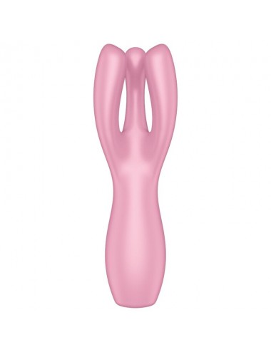SATISFYER THREESOME 3 VIBRATOR - PINK