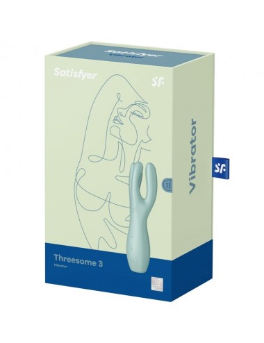 SATISFYER - THREESOME 3 VIBRATOR MINT