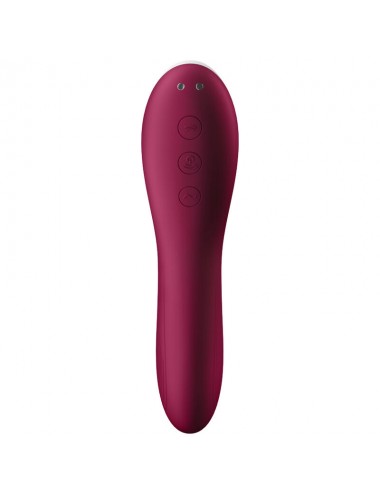 SATISFYER - DUAL CRUSH AIR PULSE VIBRATOR