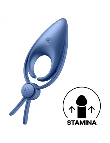 SATISFYER SNIPER  RING VIBRATOR BLUE
