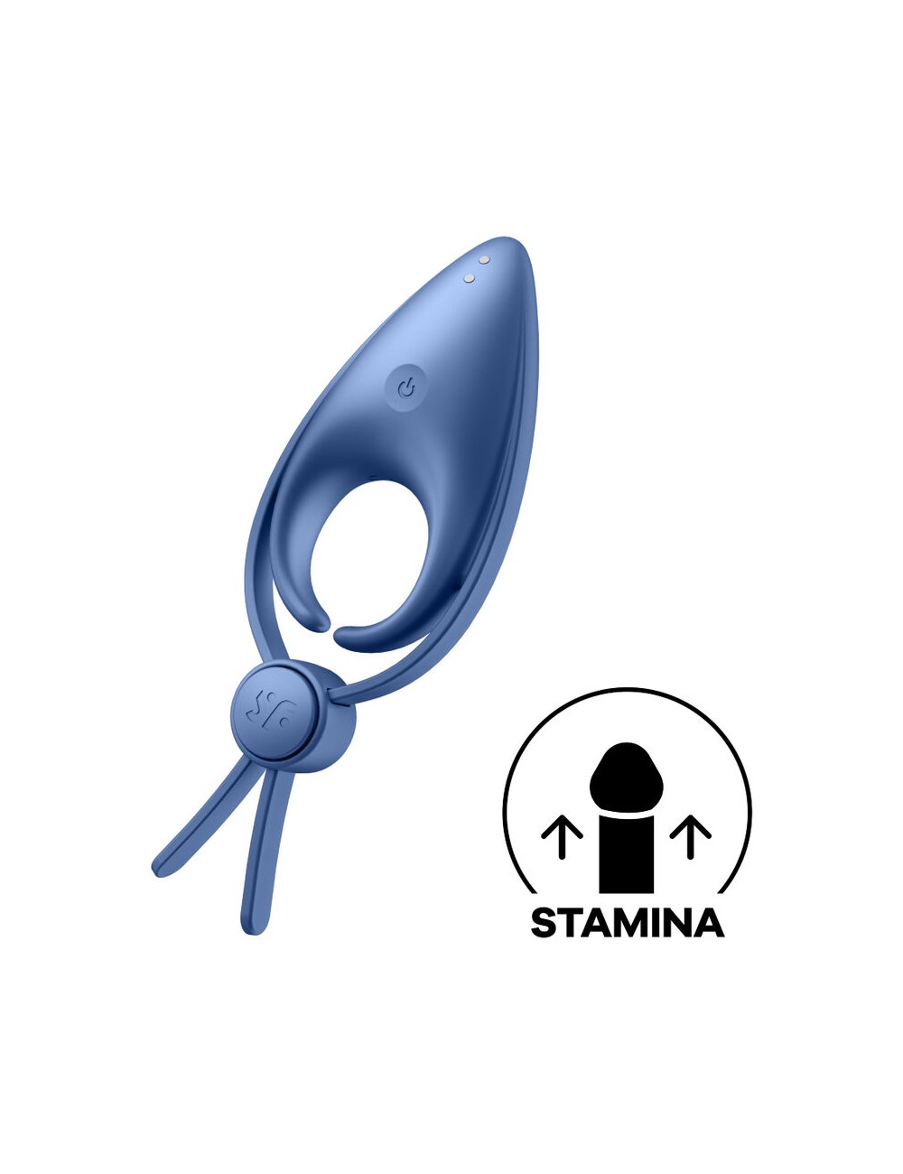 SATISFYER SNIPER  RING VIBRATOR BLUE
