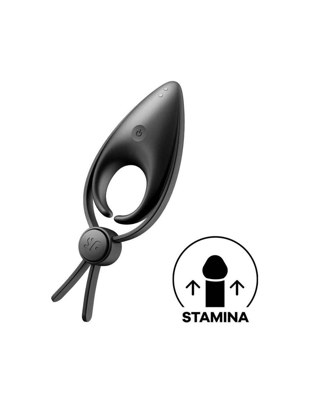 SATISFYER SNIPER RING VIBRATOR BLACK SATISFYER SNIPER RING VIBRATOR BLACK