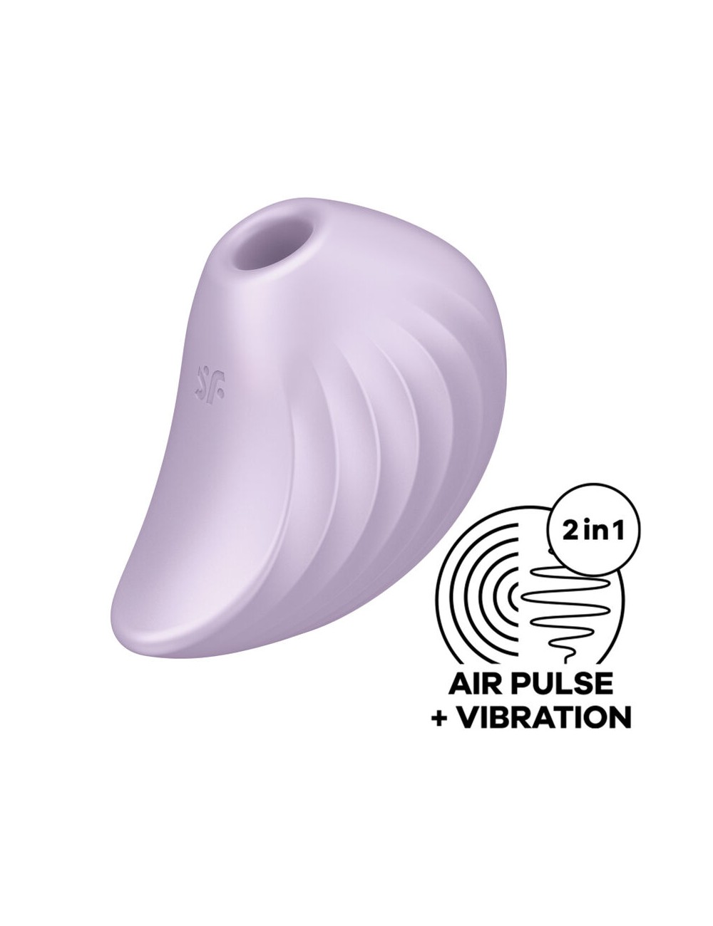SATISFYER PEARL DIVER AIR PULSE STIMULATOR & VIBRATOR - VIOLET SATISFYER PEARL DIVER AIR PULSE STIMULATOR & VIBRATOR - VIOLET