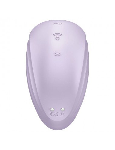 SATISFYER PEARL DIVER AIR PULSE STIMULATOR & VIBRATOR - VIOLET