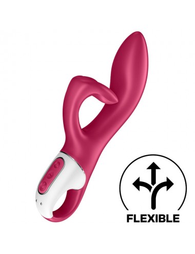 SATISFYER EMBRACE ME G-SPOT VIBRATOR - BERRY