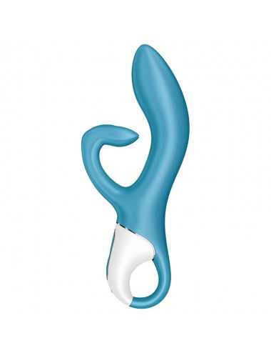 SATISFYER EMBRACE ME G-SPOT VIBRATOR - TURQUOISE