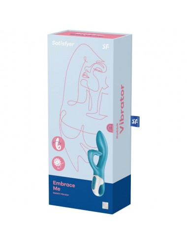 SATISFYER - EMBRACE ME GSPOT VIBRATOR TURQUOISE