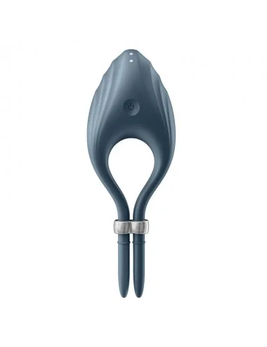 SATISFYER DUELIST RING VIBRATOR - GREY