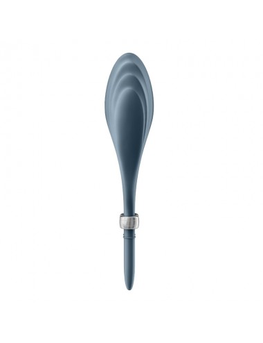 SATISFYER DUELIST RING VIBRATOR - GREY