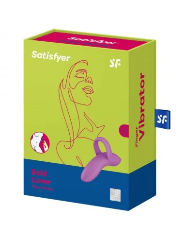 SATISFYER - BOLD LOVER FINGER VIBRATOR PINK