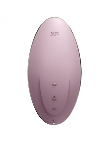 SATISFYER VULVA LOVER 1 AIR PULSE STIMULATOR & VIBRATOR - VIOLET