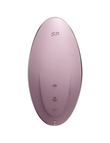 SATISFYER VULVA LOVER 1 AIR PULSE STIMULATOR & VIBRATOR - VIOLET