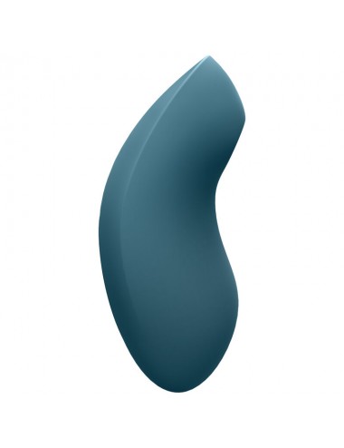 SATISFYER VULVA LOVER 2 AIR PULSE STIMULATOR & VIBRATOR - BLUE