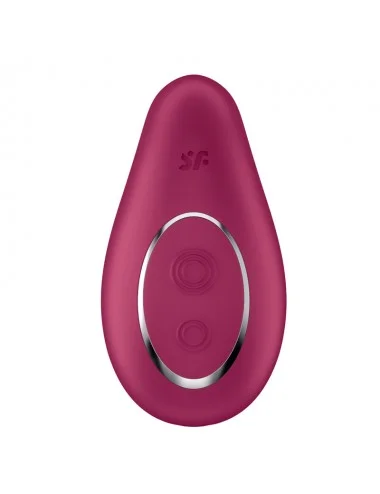 SATISFYER DIPPING DELIGHT LAY-ON VIBRATOR - RED