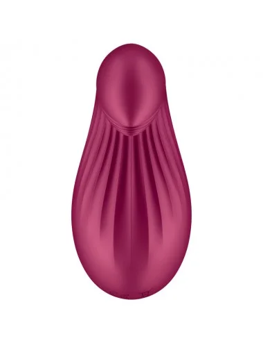 SATISFYER DIPPING DELIGHT LAY-ON VIBRATOR - RED