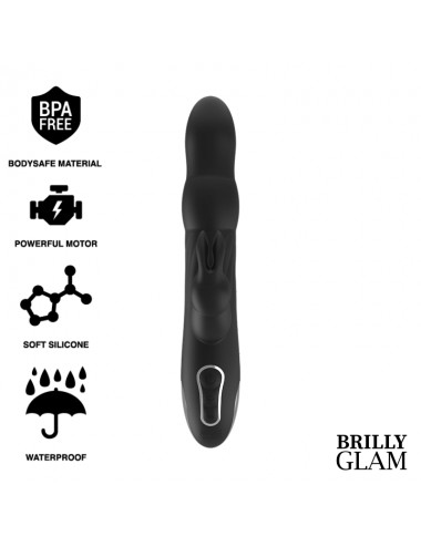 BRILLY GLAM MOEBIUS RABBIT VIBRATOR & ROTATOR WATCHME WIRELESS TECHNOLOGY COMPATIBLE