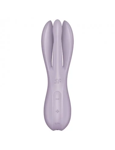 SATISFYER THREESOME 2 VIBRATOR - VIOLET