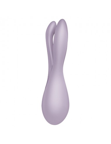 SATISFYER THREESOME 2 VIBRATOR - VIOLET