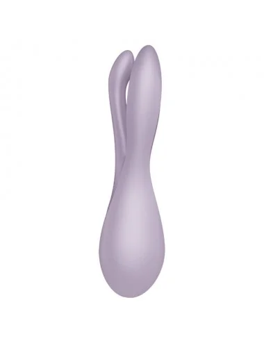 SATISFYER THREESOME 2 VIBRATOR - VIOLET
