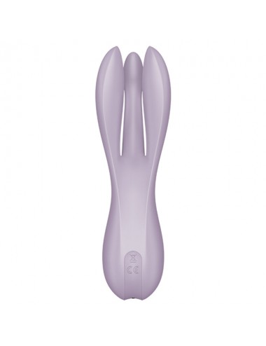 SATISFYER - THREESOME 2 VIBRATOR VIOLET