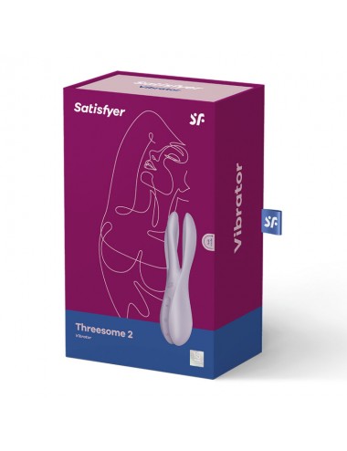 SATISFYER - THREESOME 2 VIBRATOR VIOLET