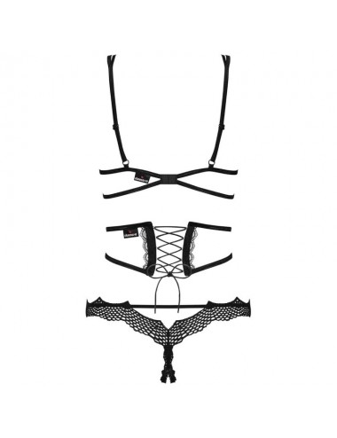 OBSESSIVE - BRAVELLE 3 PIECES SET S/M