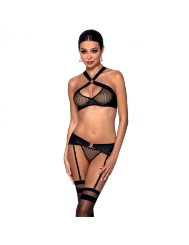 PASSION AMANDA SET ECO LEATHER S/M