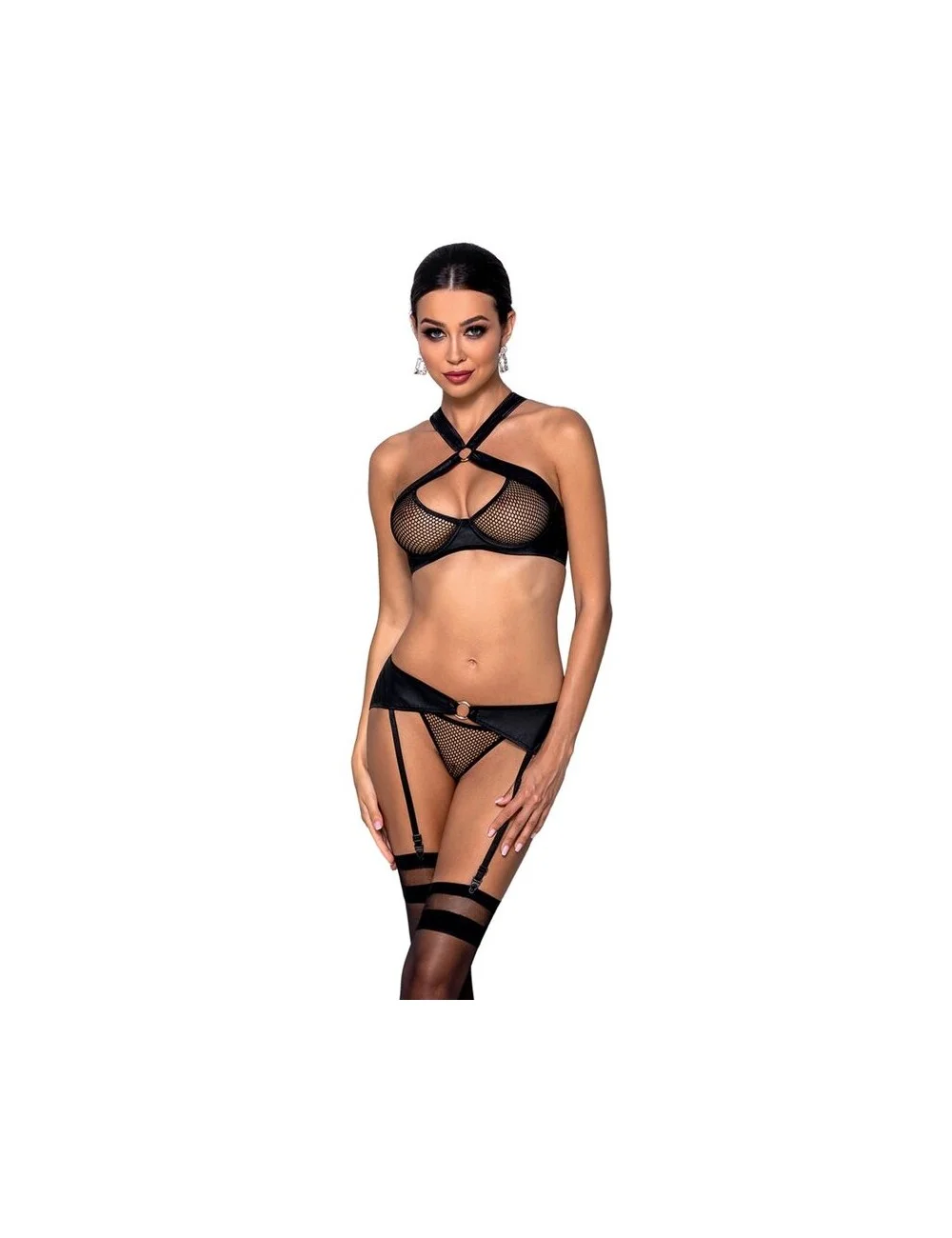 PASSION AMANDA SET ECO LEATHER S/M PASSION AMANDA SET ECO LEATHER S/M