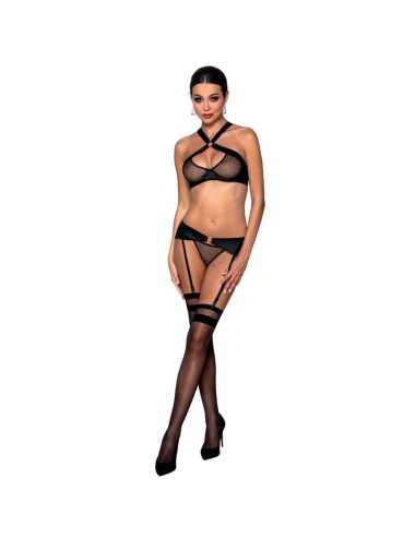 PASSION AMANDA SET ECO LEATHER S/M