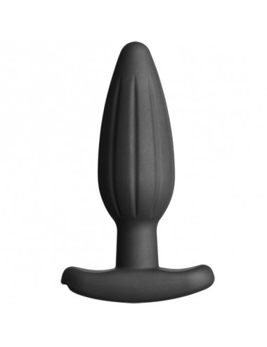 ELECTRASTIM  SILICONE NOIR ROCKER BUTT PLUG MEDIUM