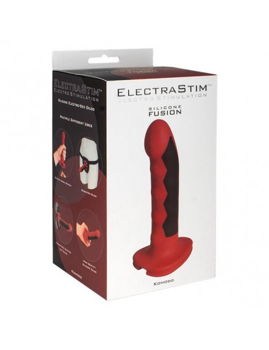 ELECTRASTIM SILICONE FUSION KOMODO DILDO