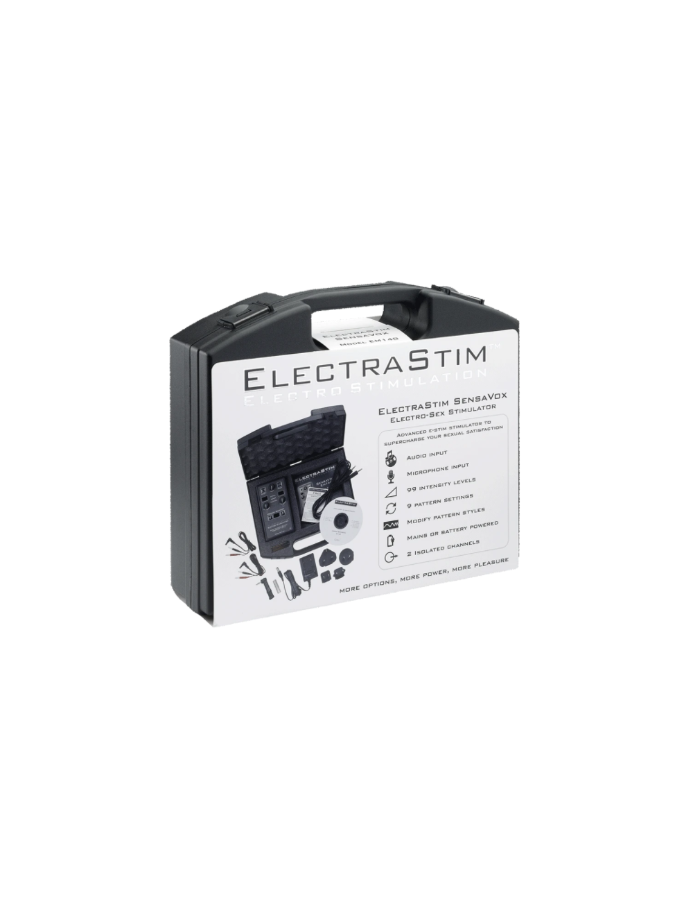 ELECTRASTIM  SENSAVOX E-STIM STIMULATOR